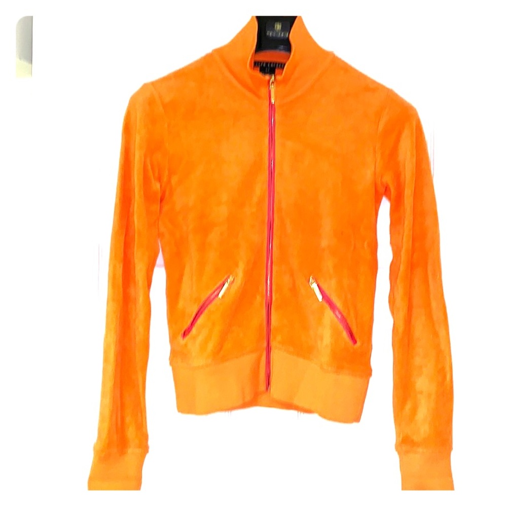 Ralph Lauren Zippered Sweatshirt in Orange